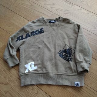 エクストララージ(XLARGE)のｴｸｽﾄﾗﾗｰｼﾞ☆ｷｯｽﾞ　ﾄﾚｰﾅｰ(Tシャツ/カットソー)