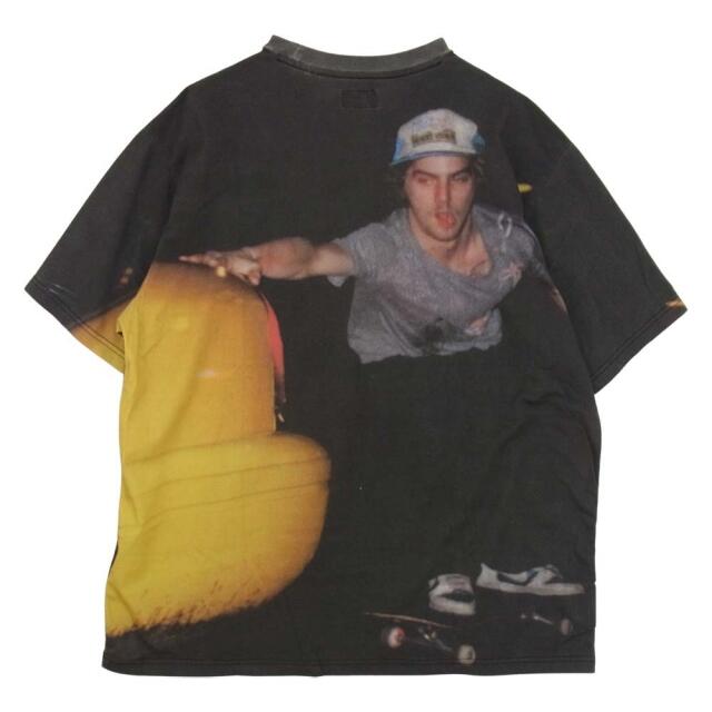 Supreme シュプリーム Tシャツ 22SS dash snow s/s top Dash Snow ダッシュ・スノウ プリント Tシャツ グレー系【新古品】【未使用】【中古】 最安値挑戦! supreme dash snow 半袖シャツ 総柄 XL 新品未使用