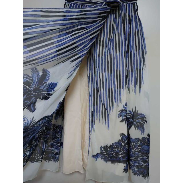 Christian Dior 2021Dior Palms ストライプ スカート ロングスカート Christian Dior 2021Dior Palms ストライプ スカート ロングスカート