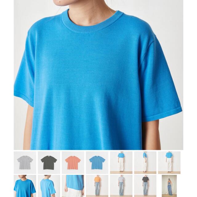 Shinzone(シンゾーン)のSUVIN KNIT TEE◎ メンズのトップス(Tシャツ/カットソー(半袖/袖なし))の商品写真