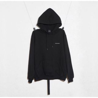 peaceminusone big hoodie パーカー　黒