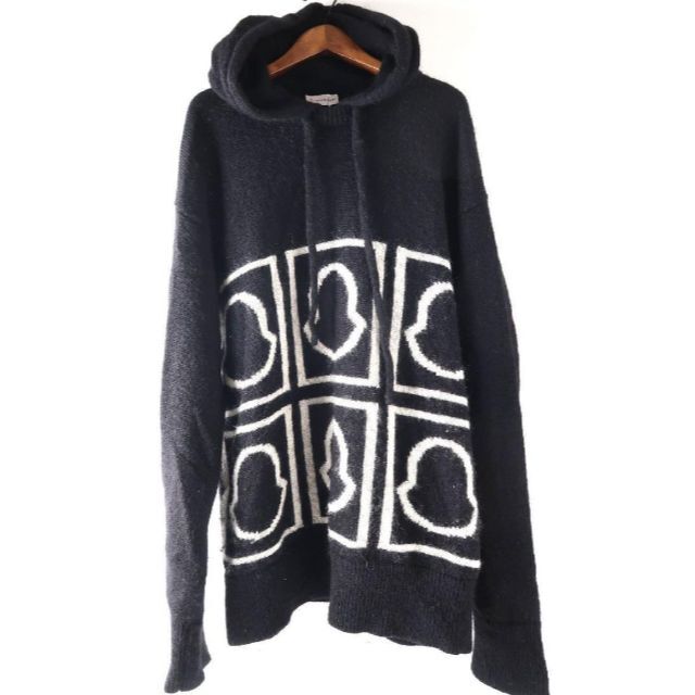 タグ付 美品 モンクレール ニット パーカー メンズ M GIROCOLLO