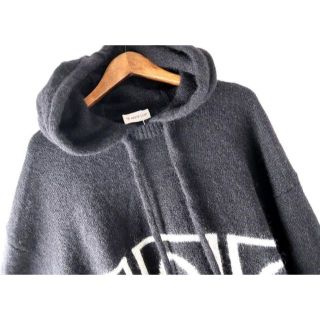 モンクレール(MONCLER)のタグ付 美品 モンクレール ニット パーカー メンズ M GIROCOLLO(パーカー)