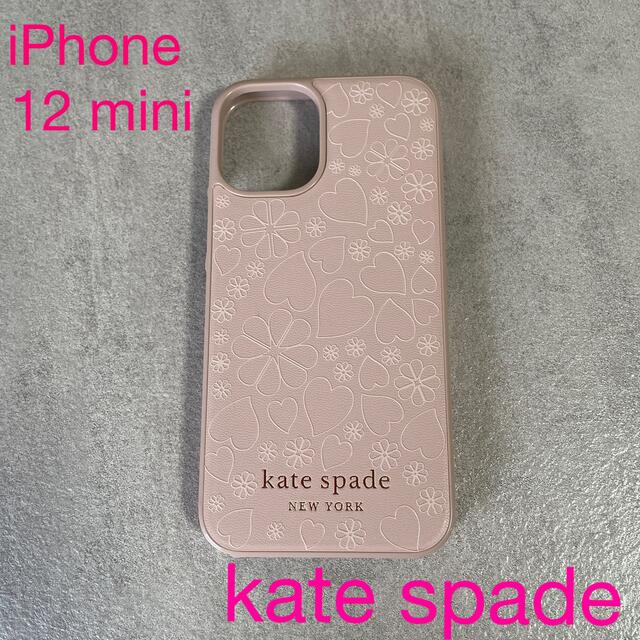 kate spade new york(ケイトスペードニューヨーク)の【美品】ケイトスペード iPhone 12mini ケース スマホ/家電/カメラのスマホアクセサリー(iPhoneケース)の商品写真