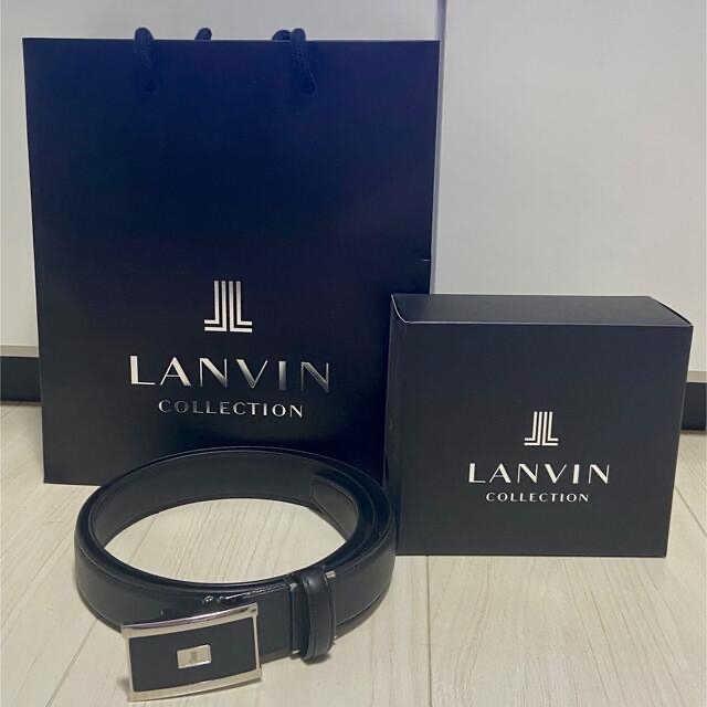 LANVIN(ランバン)のLANVIN  ランバン　牛革ベルト　♡美品♡ メンズのファッション小物(ベルト)の商品写真