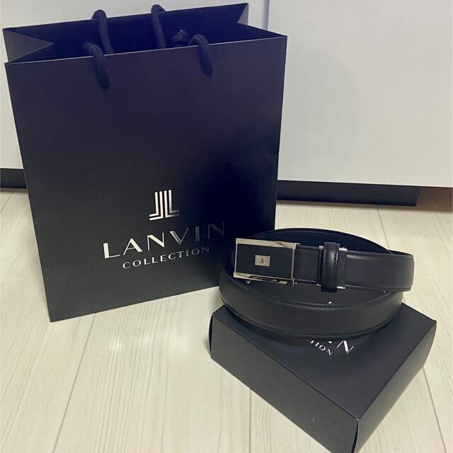 LANVIN(ランバン)のLANVIN  ランバン　牛革ベルト　♡美品♡ メンズのファッション小物(ベルト)の商品写真