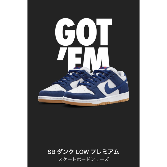 NIKE DUNKSB Dodgers US11 JP29 9