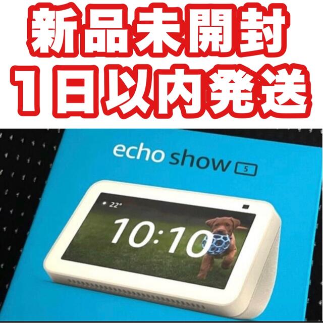 Echo Show 5 第2世代　グレーシャーホワイト　完全新品未開封