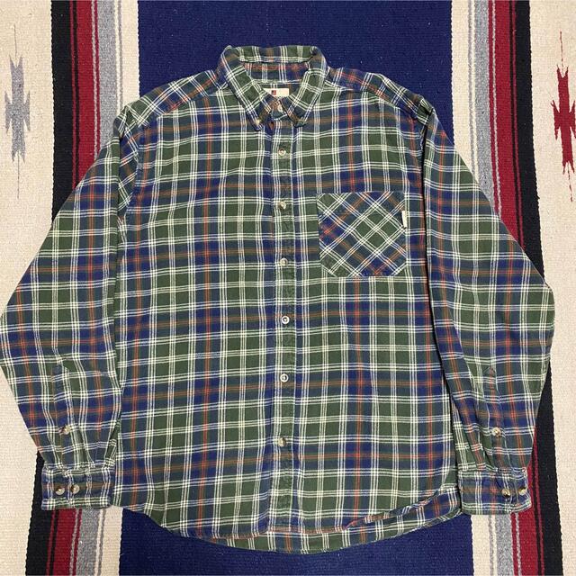 WOOLRICH - 90s 古着 ウールリッチ チェックシャツ ビッグシルエット