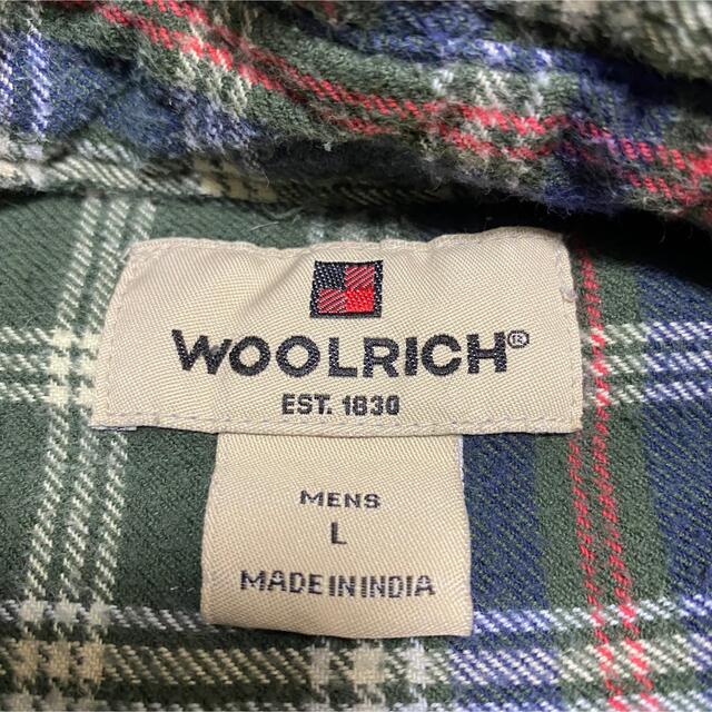 WOOLRICH - 90s 古着 ウールリッチ チェックシャツ ビッグシルエット