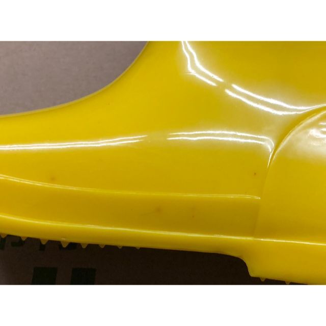 【B品】キッズ 長靴 イエロー 15.0cm 子供用 黄色 JWQ01 キッズ/ベビー/マタニティのキッズ靴/シューズ(15cm~)(長靴/レインシューズ)の商品写真