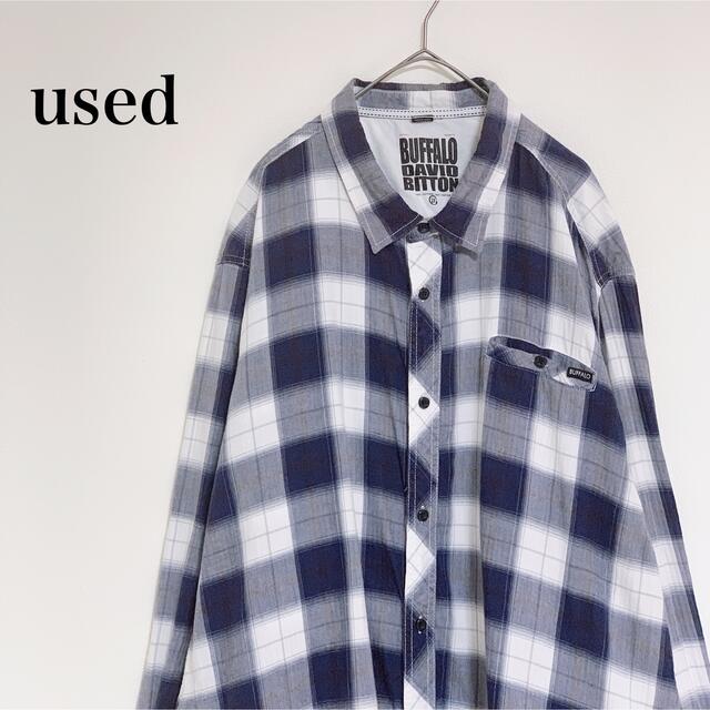 BUFFALO David Bitton check L/S shirt