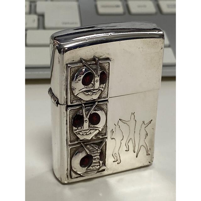 Zippo/ライター/仮面ライダー/限定/ビンテージ/フェイス/ジッポ/2005