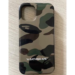 アベイシングエイプ(A BATHING APE)のA BATHING APE  iPhone12 ケース bape(iPhoneケース)