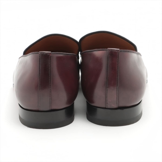 最も クリスチャンルブタン Louboutin Christian レザー ローファー メンズ ボルドー 1 2 42 その他 Facturasrapidasec Com