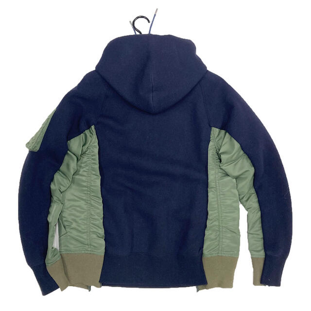 sacai ハイブリッドパーカー jayamuktimandiri.com