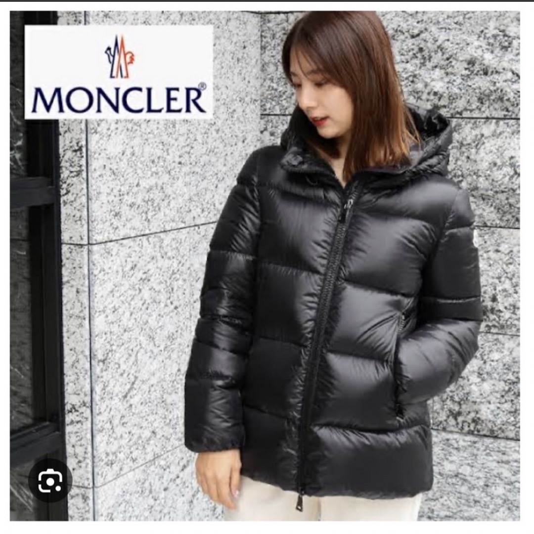 モンクレールMONCLER ダウンレディースブラック黒 セリッテ　サイズ0 | フリマアプリ ラクマ