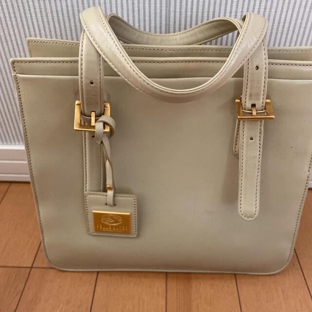 美品★PELLE BORSA ペレボルサ ゴールド 金具 黒 レザートートバッグ