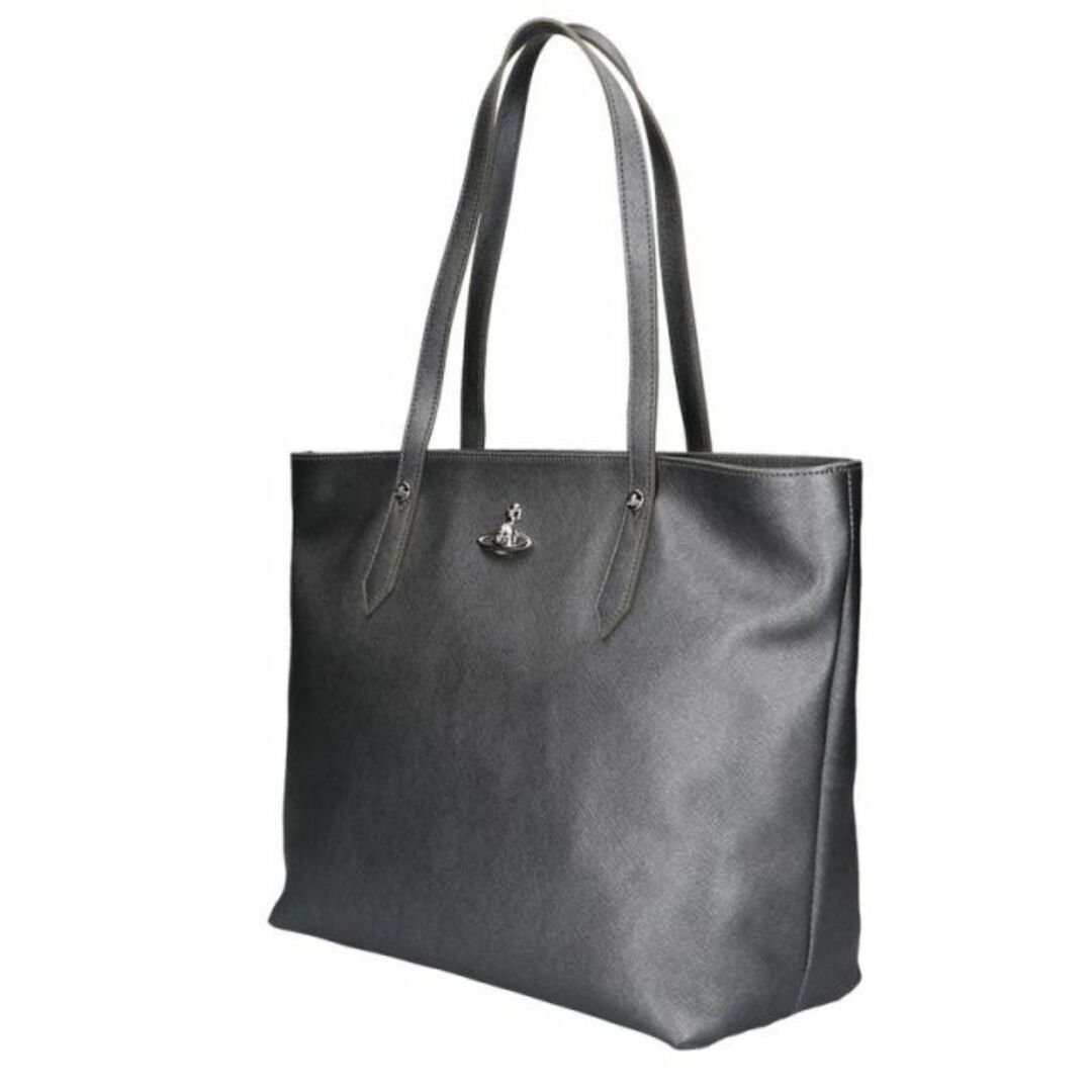 Vivienne Westwood(ヴィヴィアンウエストウッド)のヴィヴィアン ウエストウッド Vivienne Westwood トートバッグ 42050045-SAFFIANO ANTHRACITE レディースのバッグ(トートバッグ)の商品写真