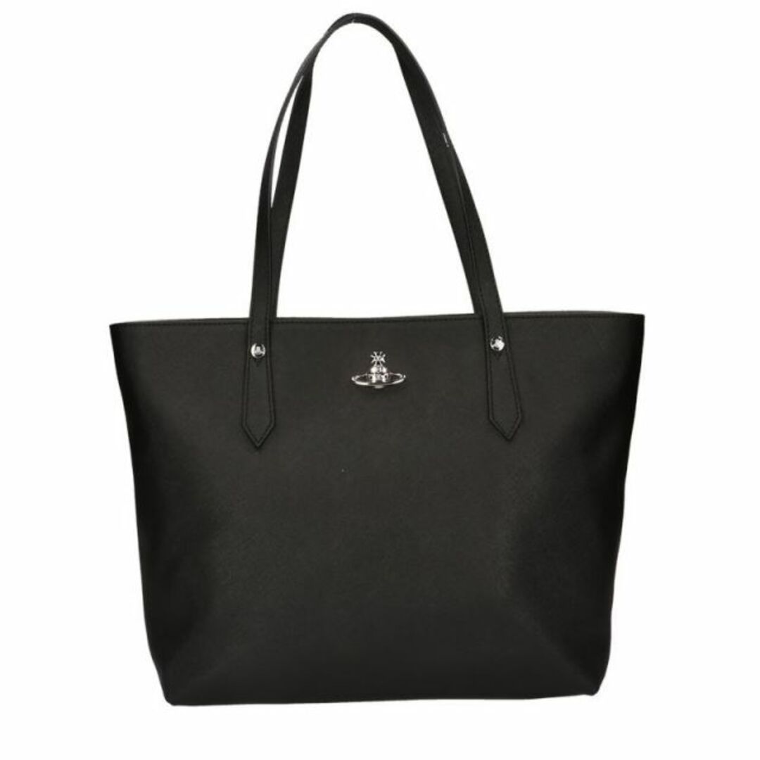 Vivienne Westwood(ヴィヴィアンウエストウッド)のヴィヴィアン ウエストウッド Vivienne Westwood トートバッグ 42050045-SAFFIANO BLACK レディースのバッグ(トートバッグ)の商品写真