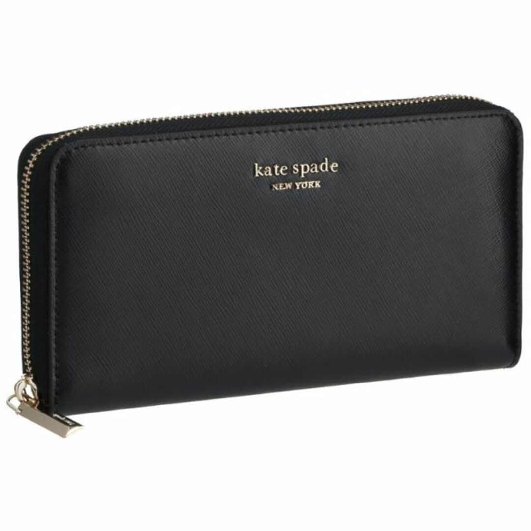 ケイト スペード kate spade 長財布 PWR00281 BLACK 001開閉