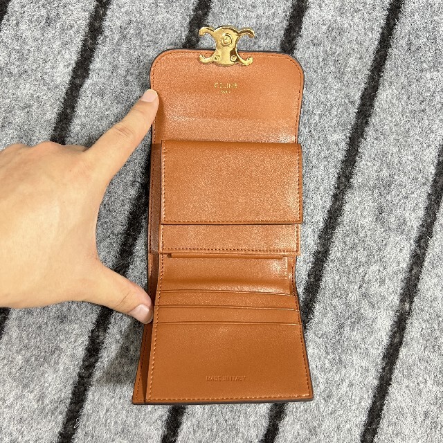 ☆新品未使用☆ CELINE セリーヌ スモール トリオンフ ウォレット 商品