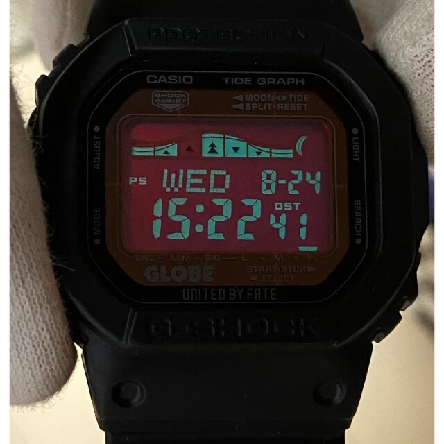 G-SHOCK(ジーショック)のコラボ/G-SHOCK/スピード/限定/GLOBE/時計/DW-5600/箱付 メンズの時計(腕時計(デジタル))の商品写真