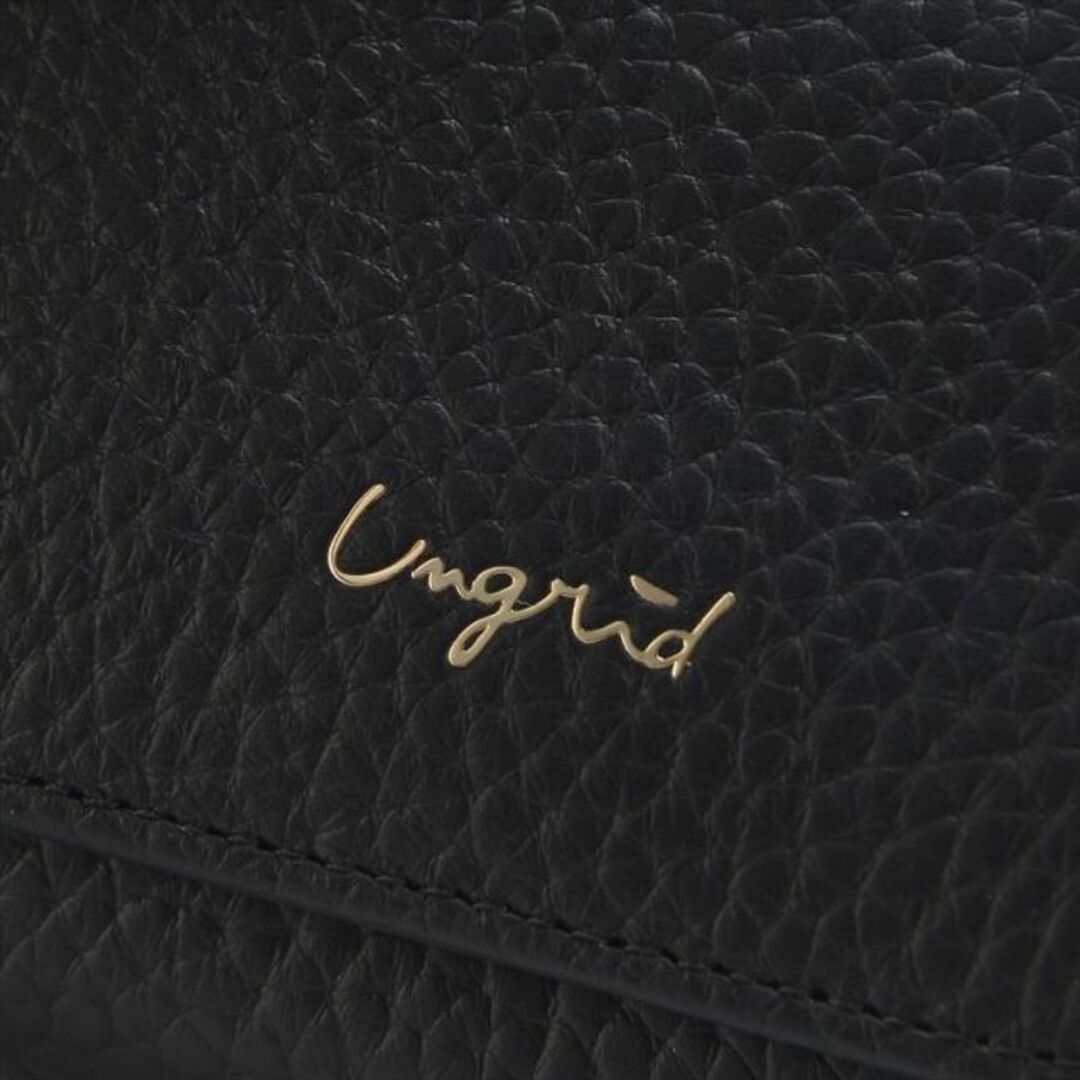 Ungrid(アングリッド)のアングリッド Ungrid 折り財布三つ折り UNG-50850 BLACK レディースのファッション小物(財布)の商品写真