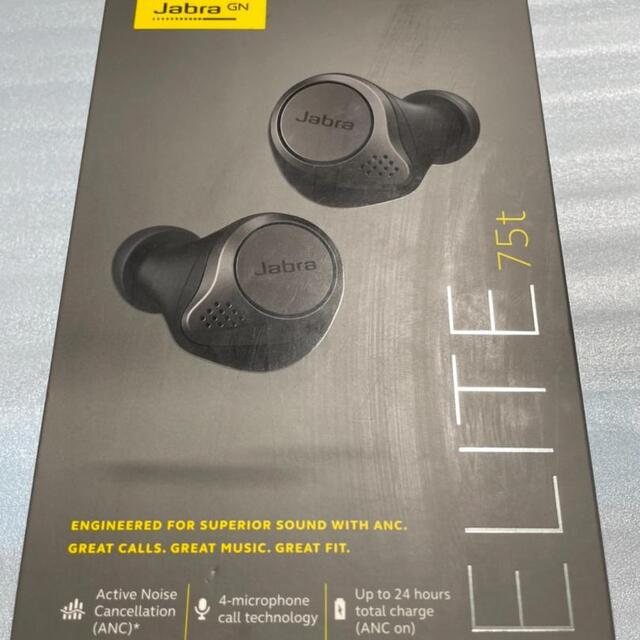 新品・未使用品】Jabra 完全ワイヤレスイヤホン Elite 75t