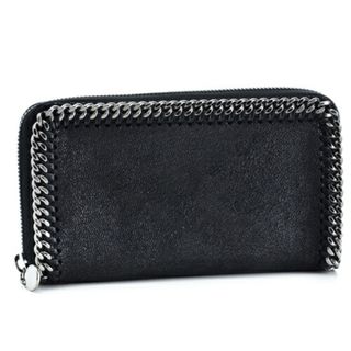 ステラマッカートニー(Stella McCartney)のステラ マッカートニー STELLA McCARTNEY 長財布 ZIP AROUND WALLET ブラック 434750(財布)