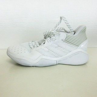 アディダス(adidas)のアディダス FW8488 ハーデンステップバック バスケットシューズ 26 白(バスケットボール)