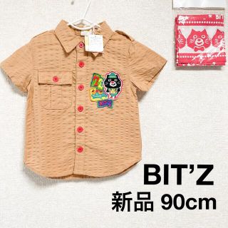 ビッツ(Bit'z)の【新品タグ付き】BIT’Z（ビッツ）エポーレット半袖シャツ 90cm(Tシャツ/カットソー)