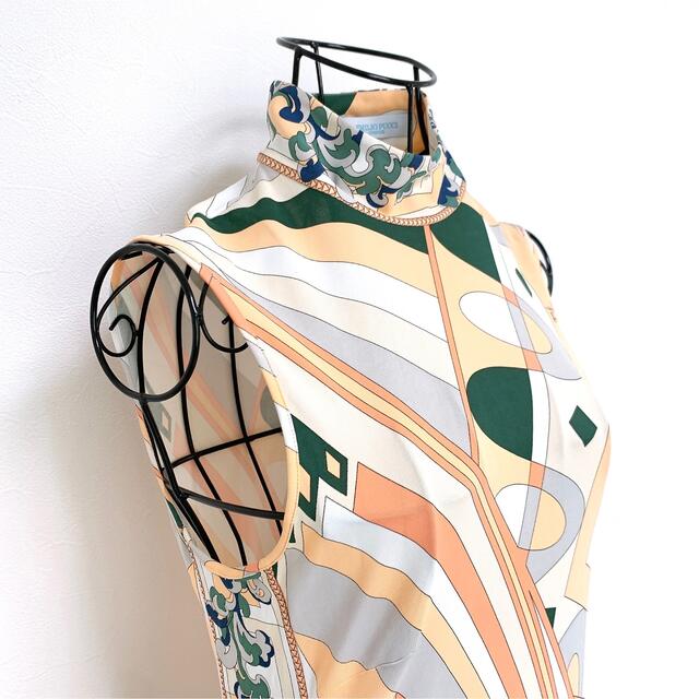 EMILIO PUCCI(エミリオプッチ)の【美品✨】定価15万❤️エミリオプッチ✨クリーニング済み✨サイズM相当ワンピース レディースのワンピース(ひざ丈ワンピース)の商品写真