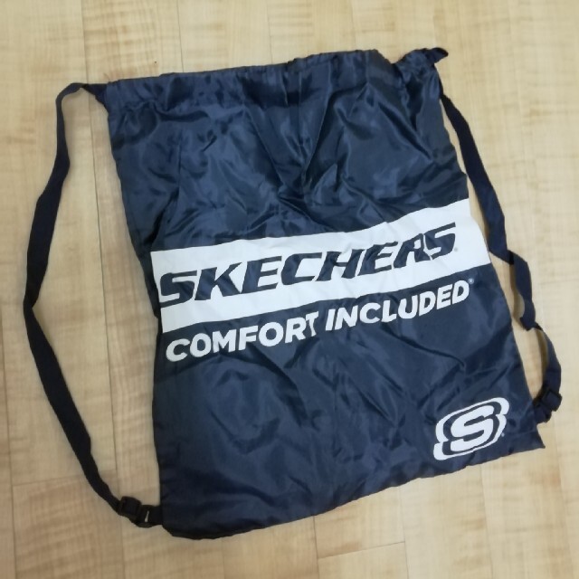 SKECHERS - スケッチャーズ ナップサック ナイロン ネイビーの通販 by lin's shop：値下げ交渉 ｜スケッチャーズならラクマ