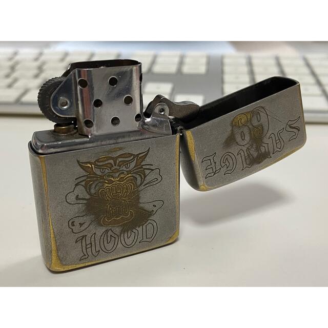 Zippo/ライター/コラボ/ネイバーフッド/アーマー/箱付/USED加工/限定