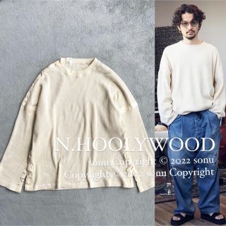 常田大希 着用 N.HOOLYWOODエヌハリ テープ サーマル カットソー