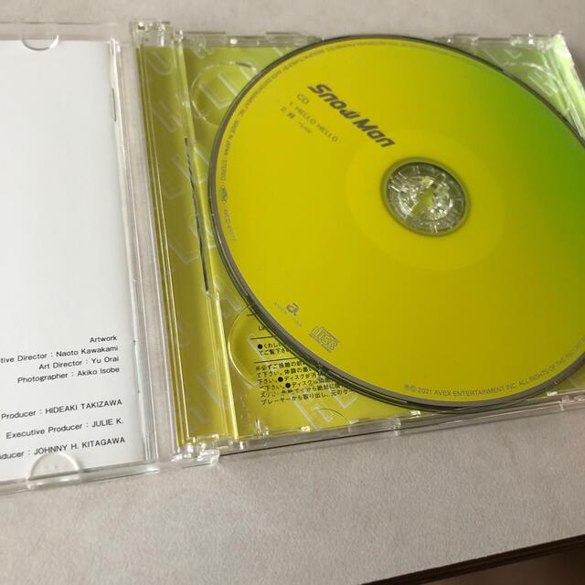 Snow Man(スノーマン)のHELLO HELLO（初回盤A） エンタメ/ホビーのCD(ポップス/ロック(邦楽))の商品写真