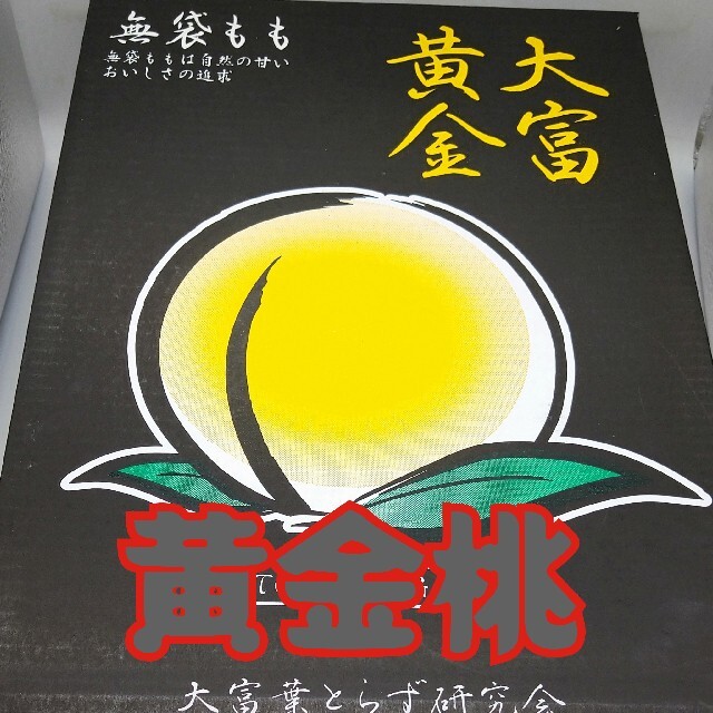 山形県産★奇跡の桃【大富黄金】マンゴーのような桃３kg 食品/飲料/酒の食品(フルーツ)の商品写真