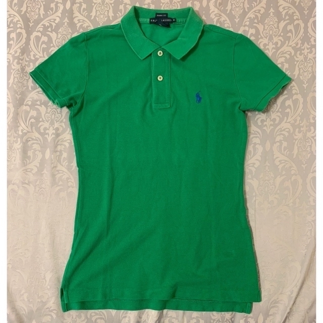 POLO RALPH LAUREN(ポロラルフローレン)のPolo Ralph Lauren ポロラルフローレン ポロシャツ グリーン レディースのトップス(ポロシャツ)の商品写真