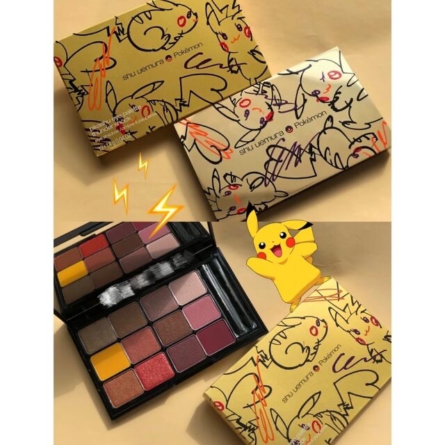 専用shu uemura  2019クリスマスコフレ ピカチュウ アイパレット