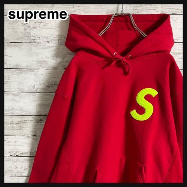 Supreme - 【即完売モデル】シュプリーム☆刺繍パイルロゴ Sロゴ 希少