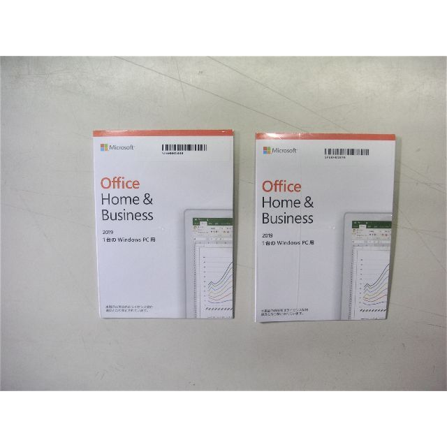 ２枚組 Office Home and Business 2019 永続版PC/タブレット