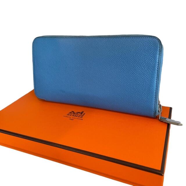 HERMES エルメス アザップロング シルクイン ラウンドファスナー 長