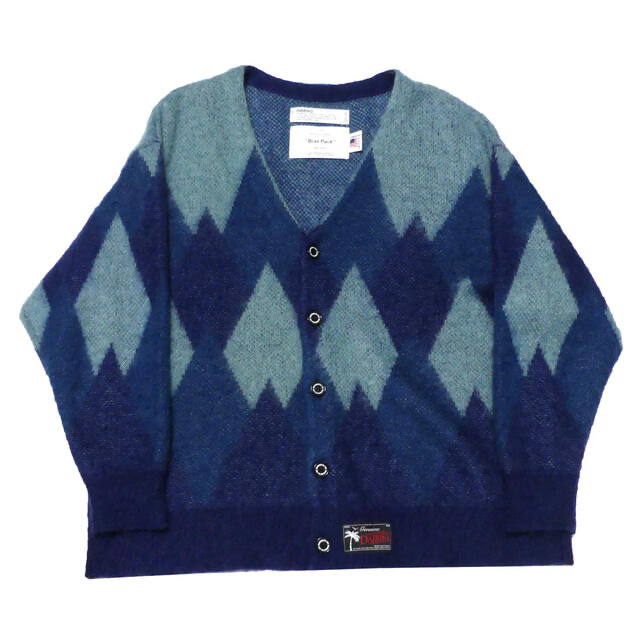 DAIRIKU×BEAMS 21AW Argyle Knit Cardigan - カーディガン