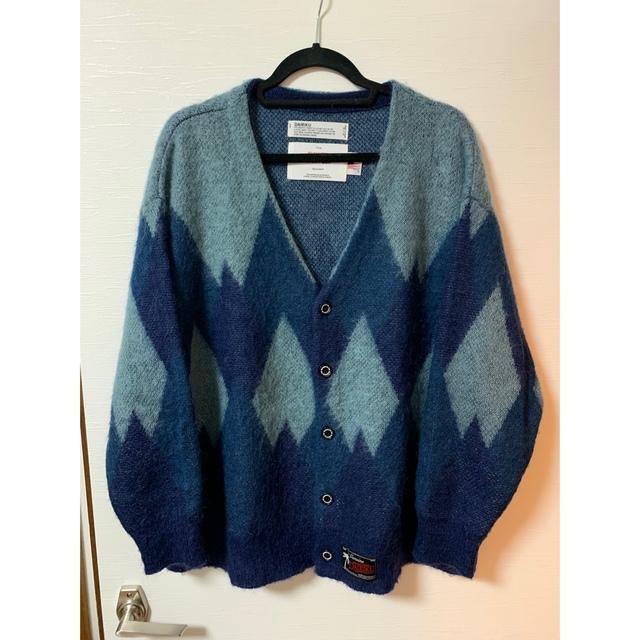 UNUSED(アンユーズド)のDAIRIKU×BEAMS　21AW Argyle Knit Cardigan メンズのトップス(カーディガン)の商品写真