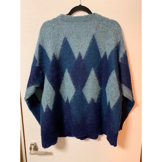 UNUSED(アンユーズド)のDAIRIKU×BEAMS　21AW Argyle Knit Cardigan メンズのトップス(カーディガン)の商品写真