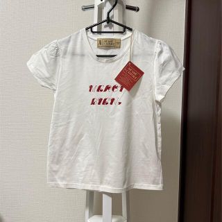 ミーアンドミークチュール(me & me couture)のme&me couture ミー＆ミークチュール Tシャツ ホワイト 新品 (Tシャツ(半袖/袖なし))