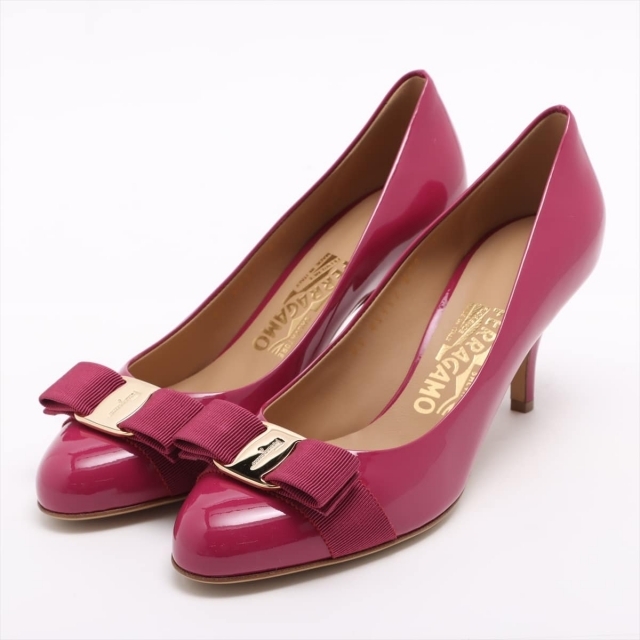 SALVATORE FERRAGAMO(サルヴァトーレフェラガモ)パープルリボン