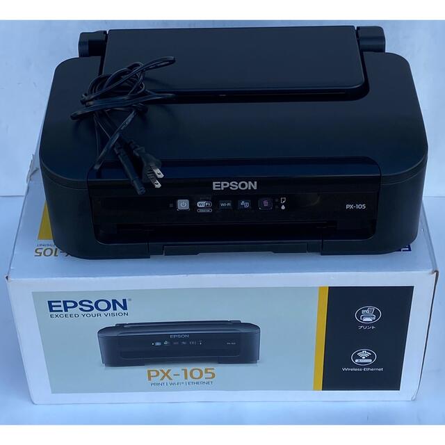 EPSON(エプソン)のエプソン　PX-105 インクあり スマホ/家電/カメラのPC/タブレット(PC周辺機器)の商品写真