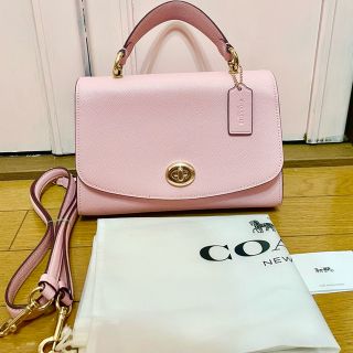 COACH - コーチ ピンク バッグ ハンドバッグ ショルダーバッグの ...